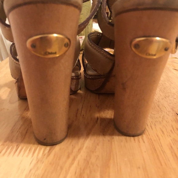 Chloe strappy heels - Picture 2 of 4